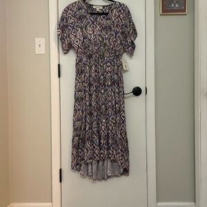 Nurture by Lamaze Multicolor High Low Dress